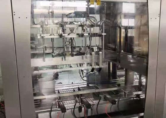 4 충전 머리 160mm 식용 기름 충전 기계 20L 볼륨 피스톤 충전기